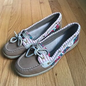 Sperry Cherry Patterned Boat Shoes